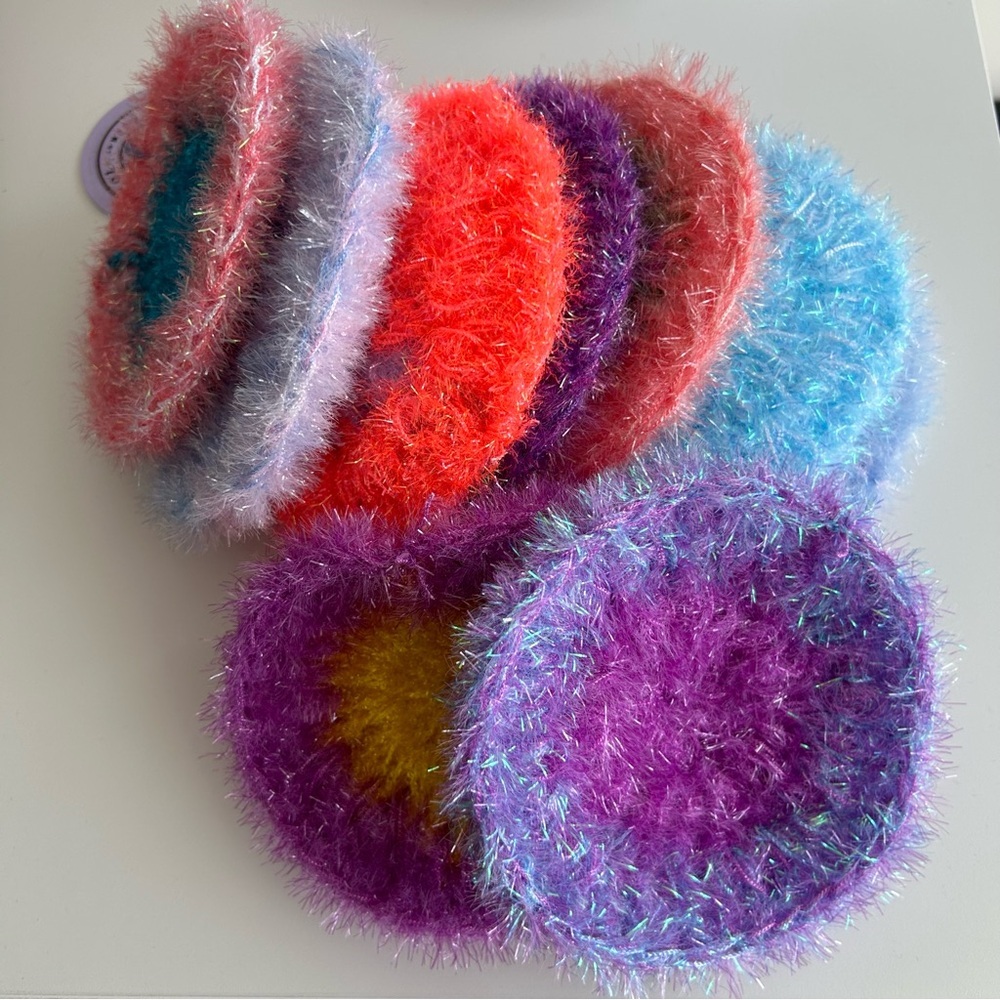 Set of 2 - - Handmade Korean Dish Scrubbie Sponges - Picture 3 of 5